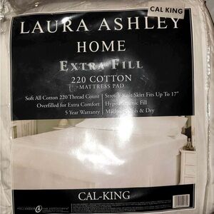 Laura Ashley- Cali- king mattress pad